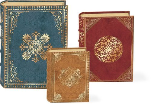 Punch-Studio-Library-Small-Nesting-Book-Boxes-With-Gold-Foil-Highlights-Set-of-3-0