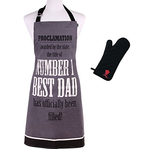 Best-Dad-Apron-and-Weber-BBQ-Oven-Mitt-Bundle-0