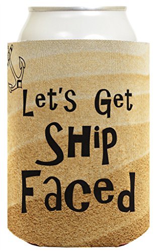 Funny-Beer-Coolie-Gift-Bundle-Nautical-Themed-Boating-Sailing-Sayings-Gag-Gift-6-Pack-Can-Coolie-Drink-Coolers-Coolies-Multi-0-5