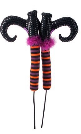 RAZ-Imports-Halloween-Decorative-26-Posable-Witch-Legs-Purple-CuffSock-0