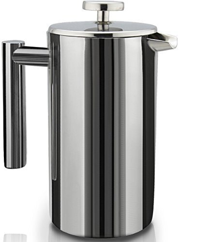 SterlingPro-Double-Wall-Stainless-Steel-French-Coffee-Press-1-Liter-0