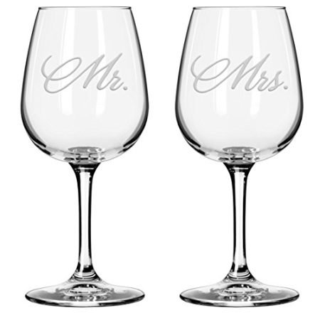 National-Etching-Mr-and-Mrs-Wine-Glasses-Set-of-2-0