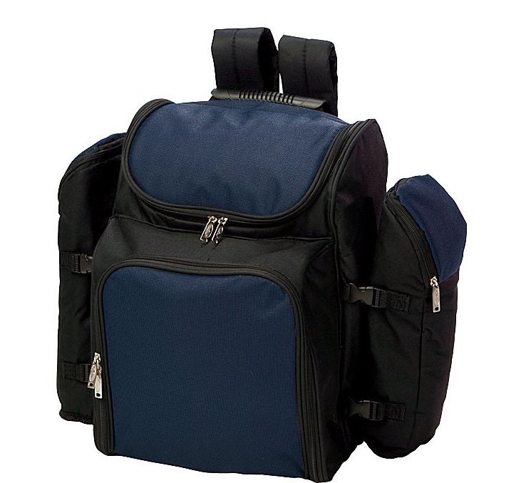 Picnic Plus Tandoor 4-Person Deluxe Picnic Basket Backpack