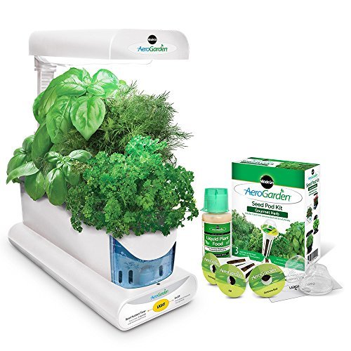 Miracle-Gro-AeroGarden-Sprout-with-Gourmet-Herb-Seed-Pod-Kit-White-0