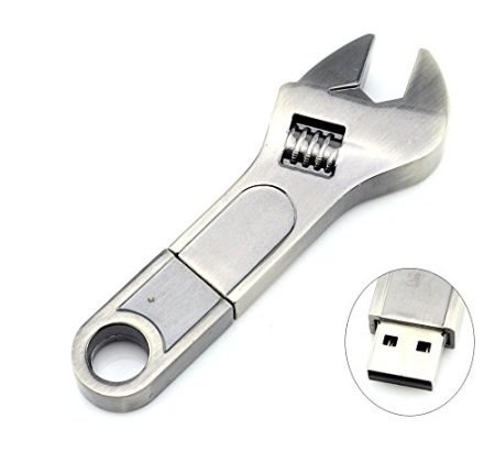 8GB-Metal-Wrench-USB-Flash-Drive-Grey-0