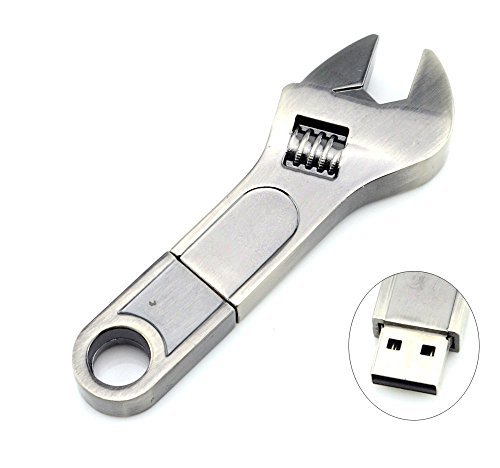 8GB-Metal-Wrench-USB-Flash-Drive-Grey-0