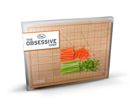 Fred-Friends-THE-OBSESSIVE-CHEF-Bamboo-Cutting-Board-9-inch-by-12-inch-0