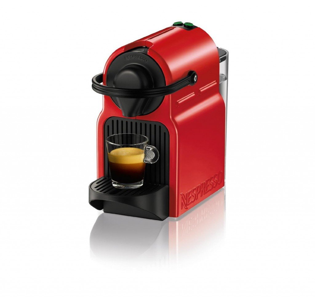 Nespresso Inissia Espresso Maker, Red
