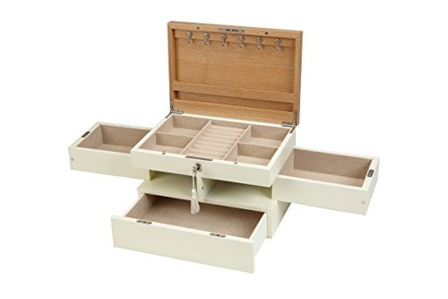 Seya-Modern-Fully-Locking-Wooden-Jewelry-Organizer-Box-Cream-White-0-1