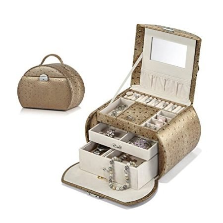 Vlando-Jewelry-Box-from-Netherlands-Design-Team-with-Mirror-and-Storage-Drawers-Coffee-0
