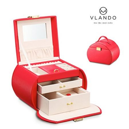 Vlando-Jewelry-Box-from-Netherlands-Design-Team-with-Mirror-and-Storage-Drawers-Red-NEW-0