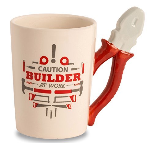 Decodyne-Builder-at-Work-Series-Coffee-Mug-with-Tool-Handle-for-DIY-Enthusiasts-Contractors-Woodworkers-Carpenters-Electricians-Plier-0