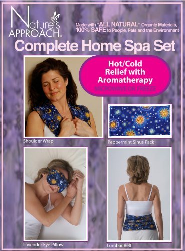 Natures-Approach-Aromatherapy-Home-Spa-4-Piece-Herbal-Pack-Set-0-0
