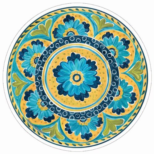 Thirstystone-Stoneware-Coaster-Set-Mexican-Tile-0