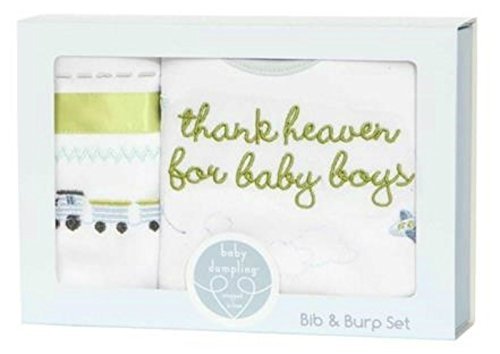 Baby-First-Teddy-Bear-Musical-Plush-Baby-Gift-Set-with-Bib-and-Burp-Set-Pacifier-Clip-Blue-0-1