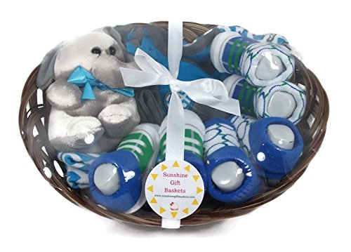 Sunshine-Gift-Baskets-Little-Jogger-Newborn-Baby-Gift-Set-0-5