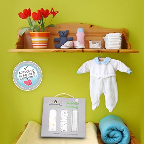 Brooklyn-Bamboo-Swaddle-Swaddling-Receiving-Blankets-3-Pack-Organic-Hypoallergenic-SOFT-Unisex-Infant-And-Toddler-Layette-Sets-Baby-Registry-And-Gift-Basket-Sets-0-1