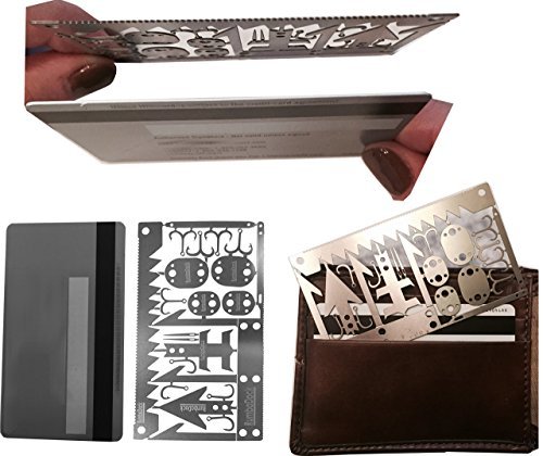 Survival-MultiTool-Card-SizedBug-Out-Bag-CampingTool-Best-Multitool-for-Camping-and-Wilderness-Survival-Preppers-Gear-Fishing-Camping-Hiking-Hunting-Emergency-Kit-0-3